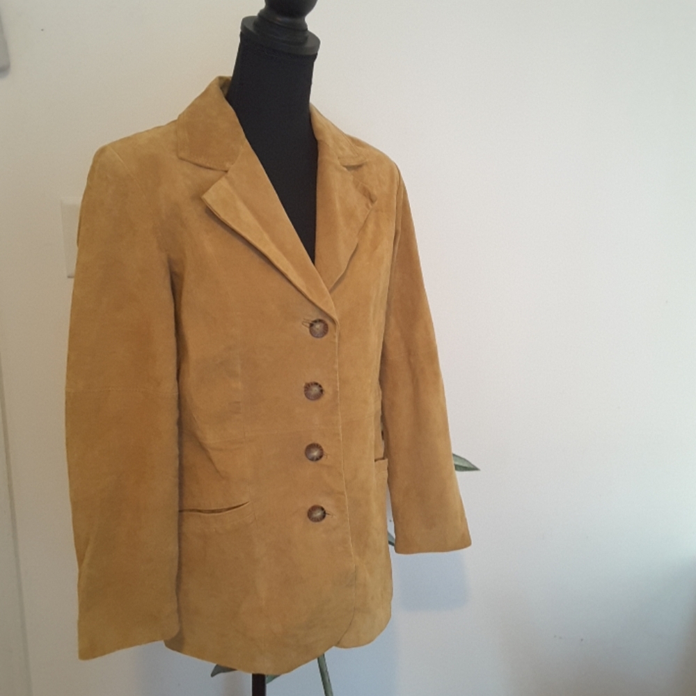 Chico' s Women's Suede Jacket